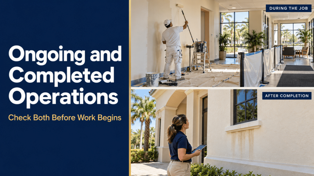 Painting contractor organizing a project binder and pre-start checklist covering contracts, insurance, and approved scope.