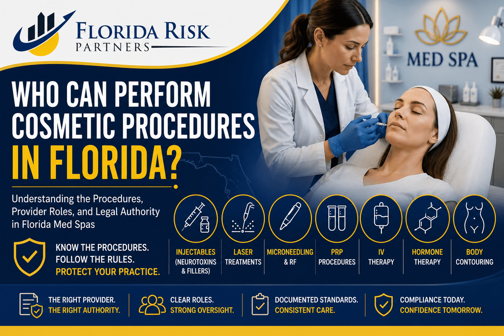 Understanding Who Can Perform Common Cosmetic Procedures in Florida